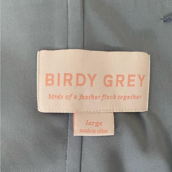 Birdy Grey ‘CHRISTINA’ CONVERTIBLE DRESS TULLE DUSTY BLUE NEW NWT Bridesmaid L - Picture 13 of 16